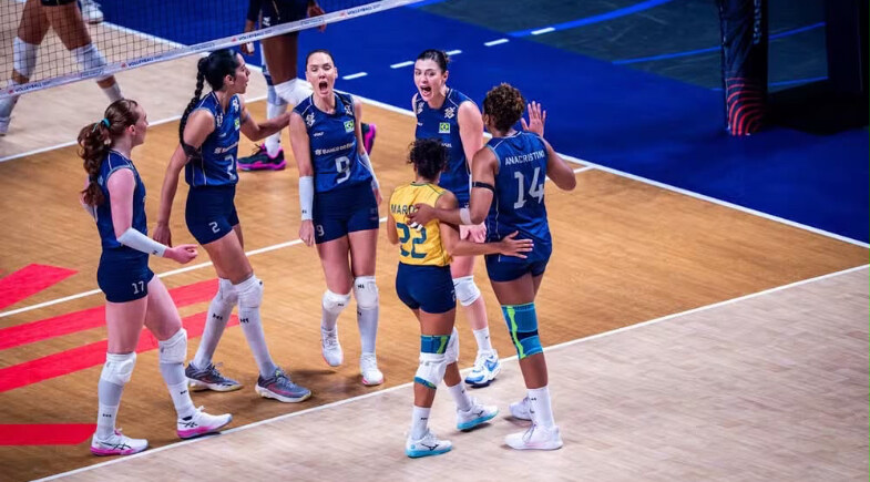 Brasil supera a Itália de virada e garante vaga na final da Liga das Nações