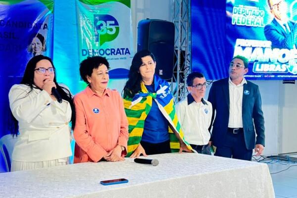 Democrata oficializa Ravenna Castro ao Governo do Piauí e define chapa majoritária