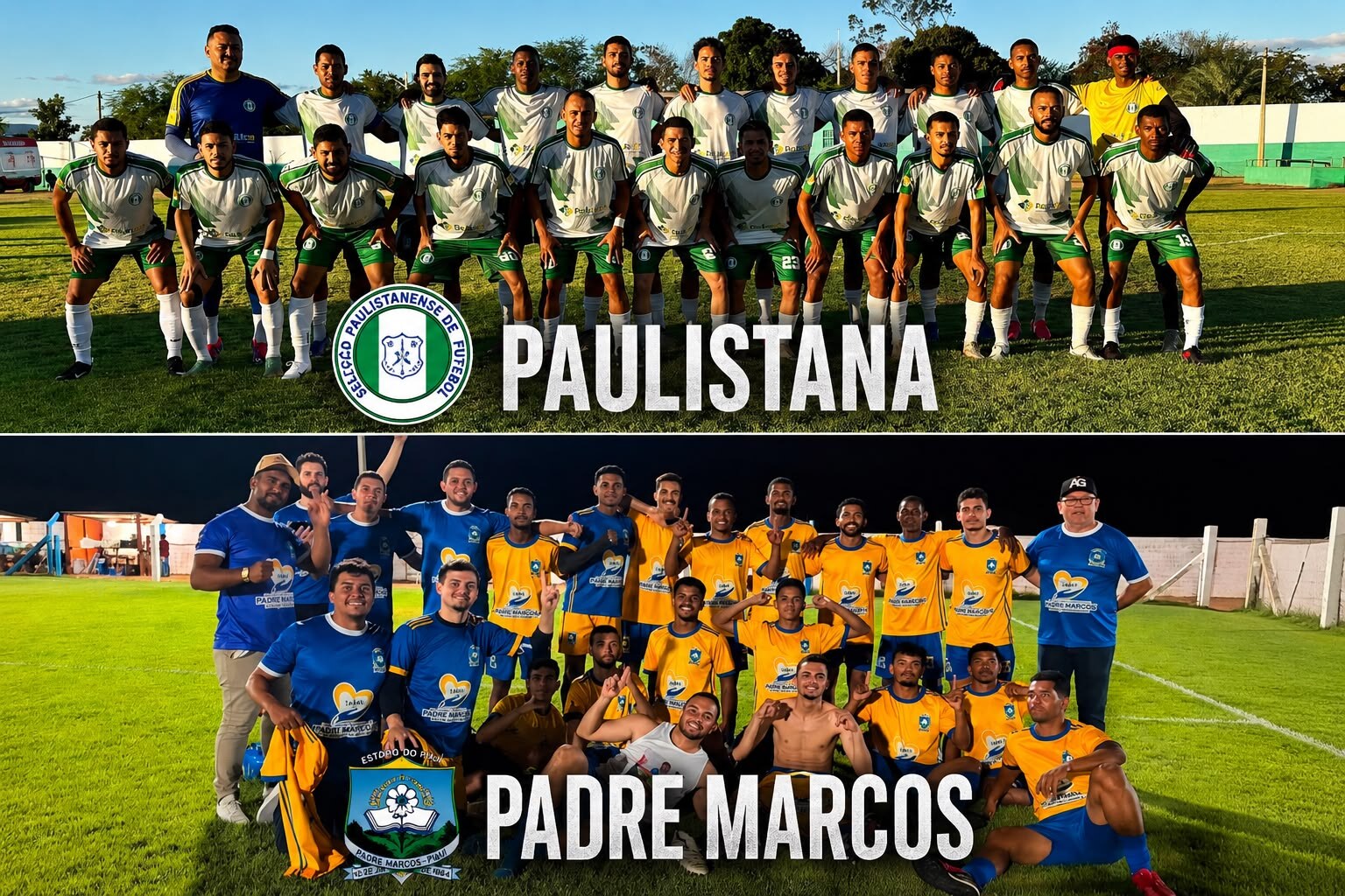 Padre Marcos e Paulistana decidem o título da V Copa AMVI em Belém do Piauí