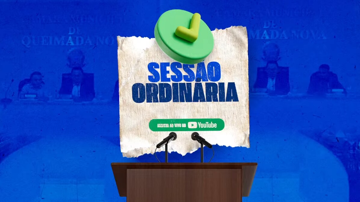 Sessão ordinária na Câmara Municipal de Queimada Nova do Piauí — Foto: Divulgação