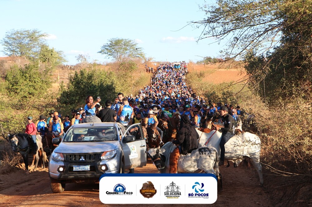 Encerramento da Capritânia 2026 reuniu grande público e celebrou a cultura sertaneja em Betânia do Piauí — Foto: Divulgação