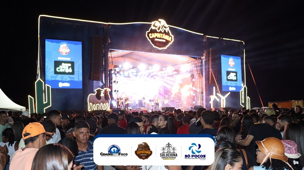 Capritânia em Betânia do Piauí é encerrada com shows de Tayrone e Amado Edilson