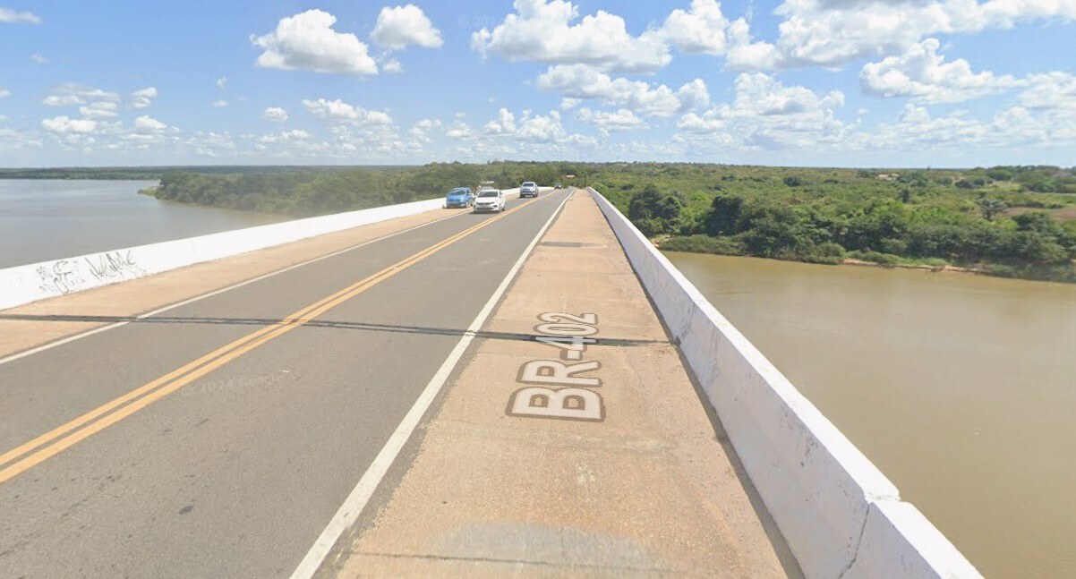 DNIT declara emergência em ponte com risco de desabamento na BR-402 no Piauí