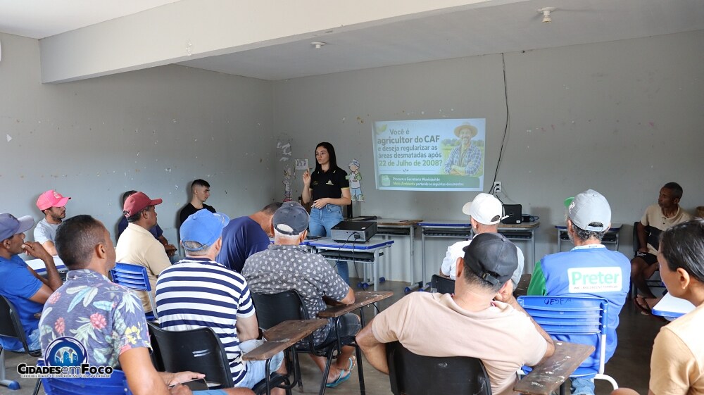 Curral Novo do Piauí promove palestra sobre legislação ambiental para produtores