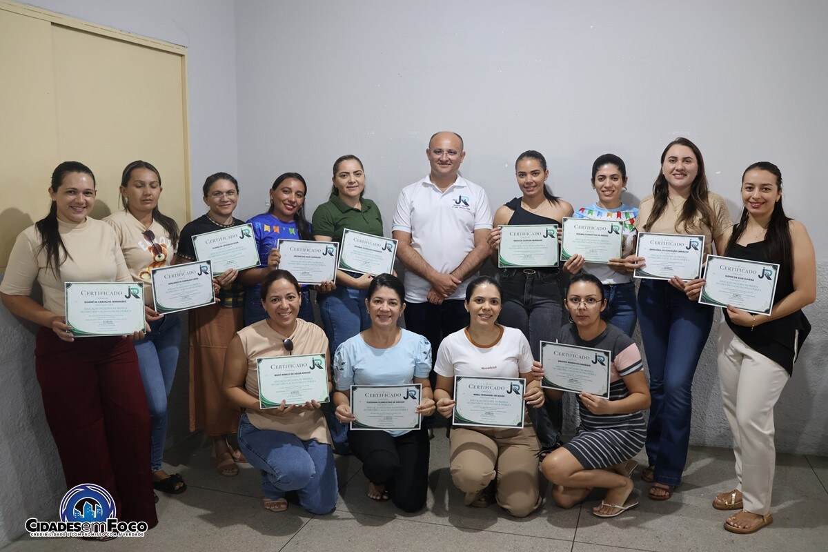 Jacobina do Piauí conclui curso de capacitação em educação inclusiva