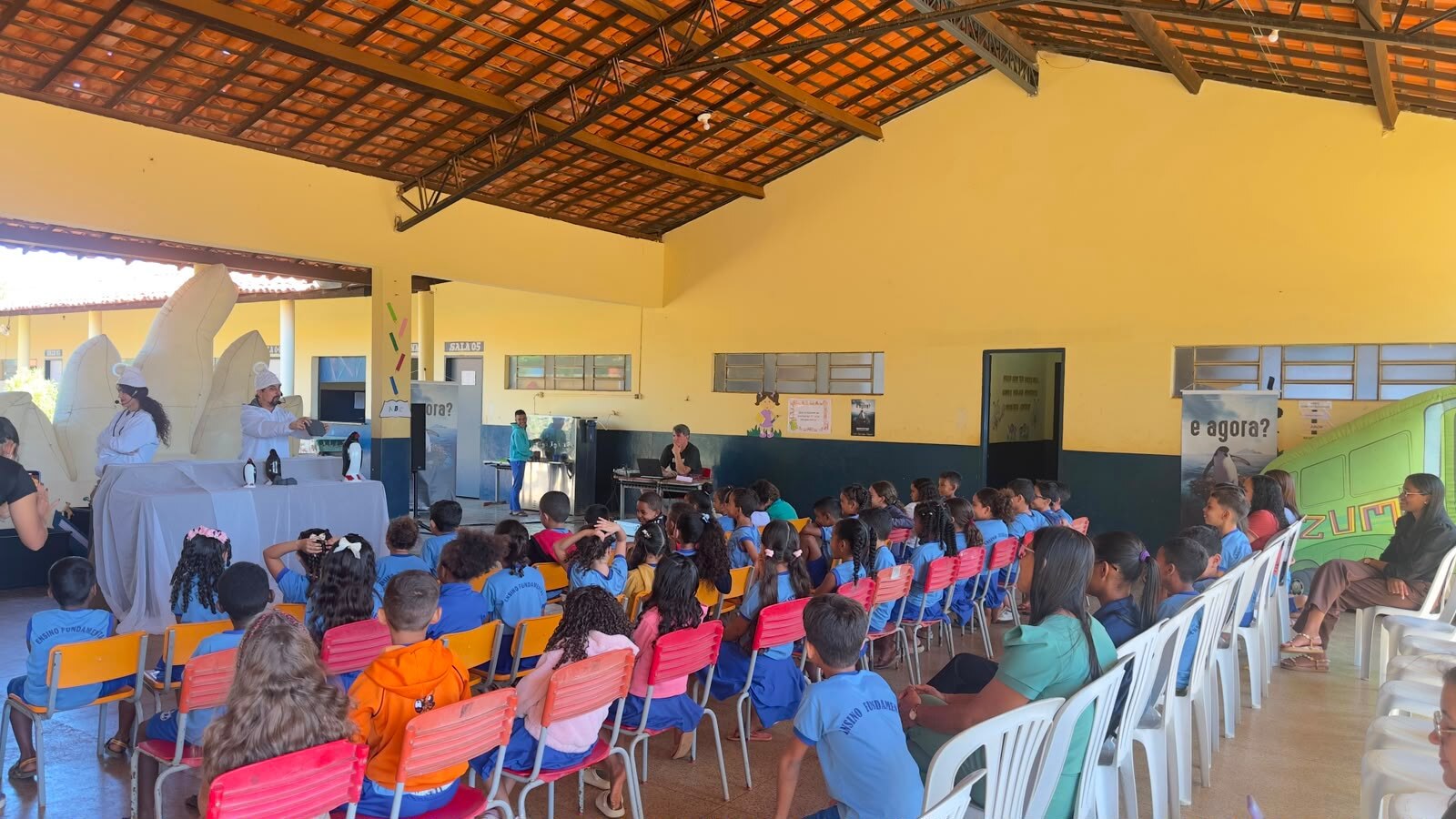 Jacobina do Piauí recebe espetáculo infantil gratuito sobre sustentabilidade