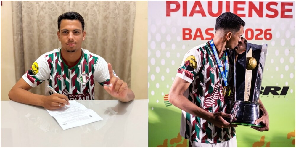 Zagueiro do Piauí assina contrato profissional com o Fluminense após título Sub-20