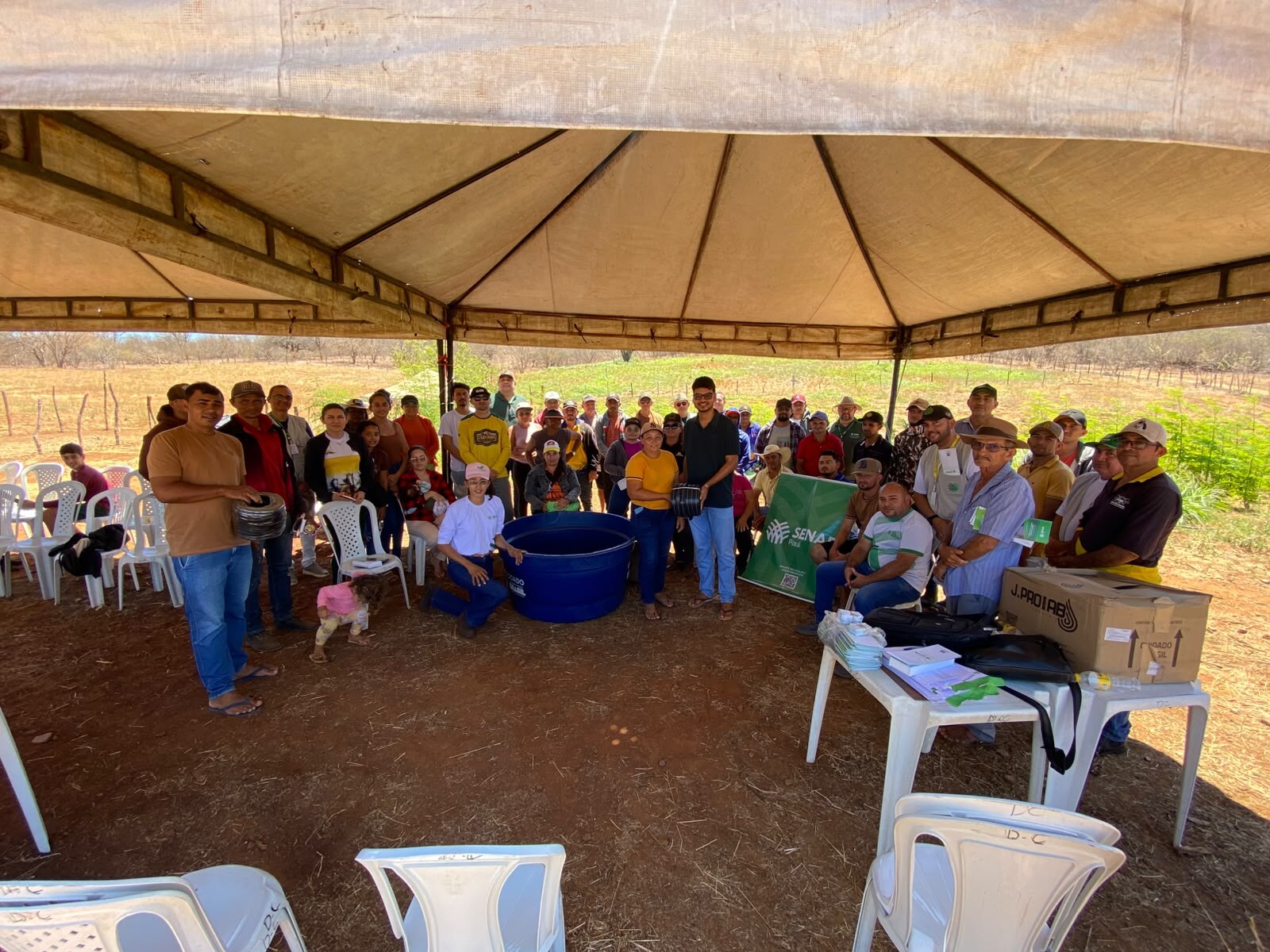 Dia de Campo capacita criadores de ovinos e caprinos em Curral Novo do Piauí