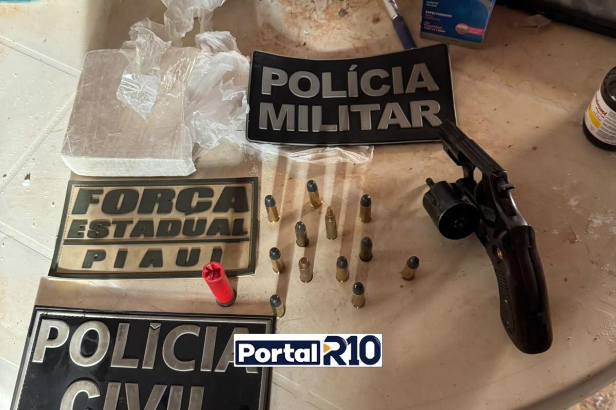 Operação policial desarticula grupo suspeito de tráfico no Sul do Piauí