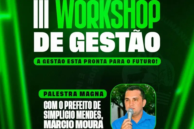 Santa Rosa do Piauí sedia workshop para debater o futuro da gestão pública