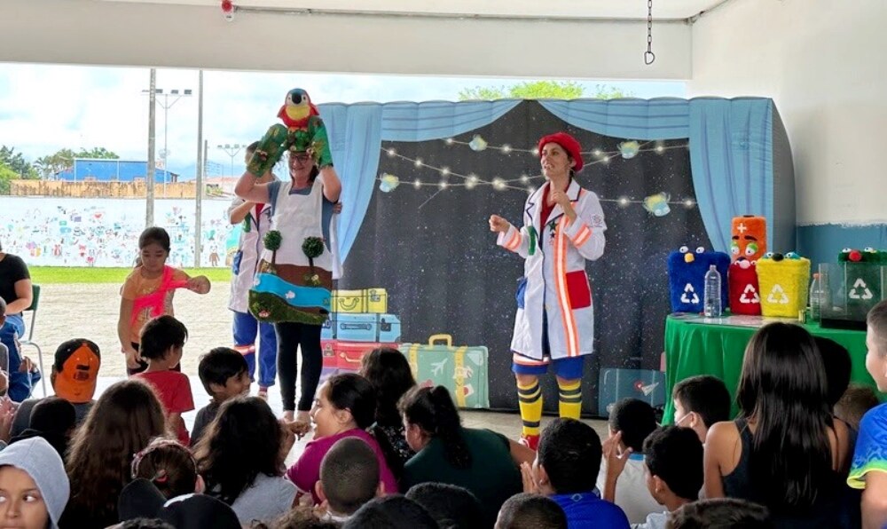 Peça teatral sobre preservação da água é apresentada em escolas do Piauí