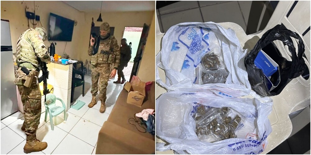 Operação contra o tráfico de drogas prende oito pessoas no Piauí e Maranhão