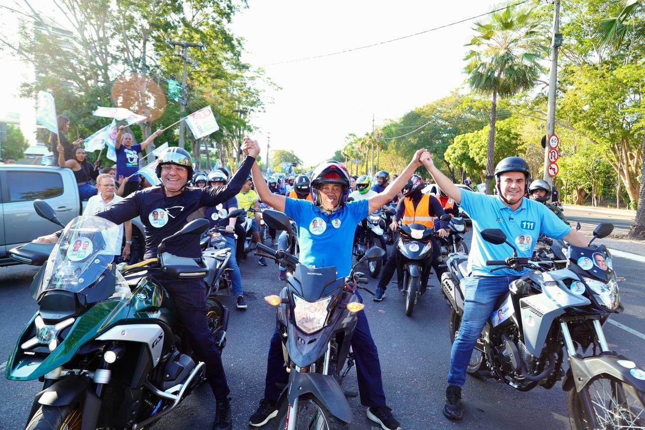 Oposição realiza motociata em Teresina e destaca campanha de Joel Rodrigues