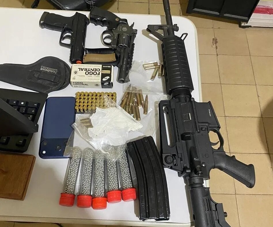 Operação policial apreende fuzil de alto calibre e munições em Paulistana