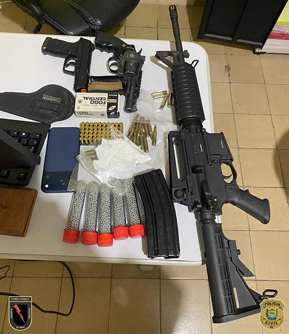 Polícia apreende fuzil de uso restrito e munições em operação em Paulistana