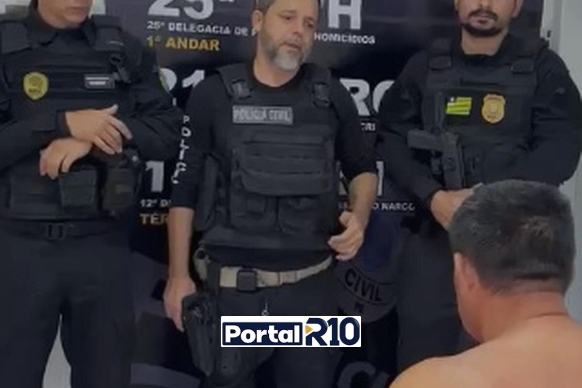 Suspeito de homicídio em Capitão Gervásio Oliveira é preso em Petrolina
