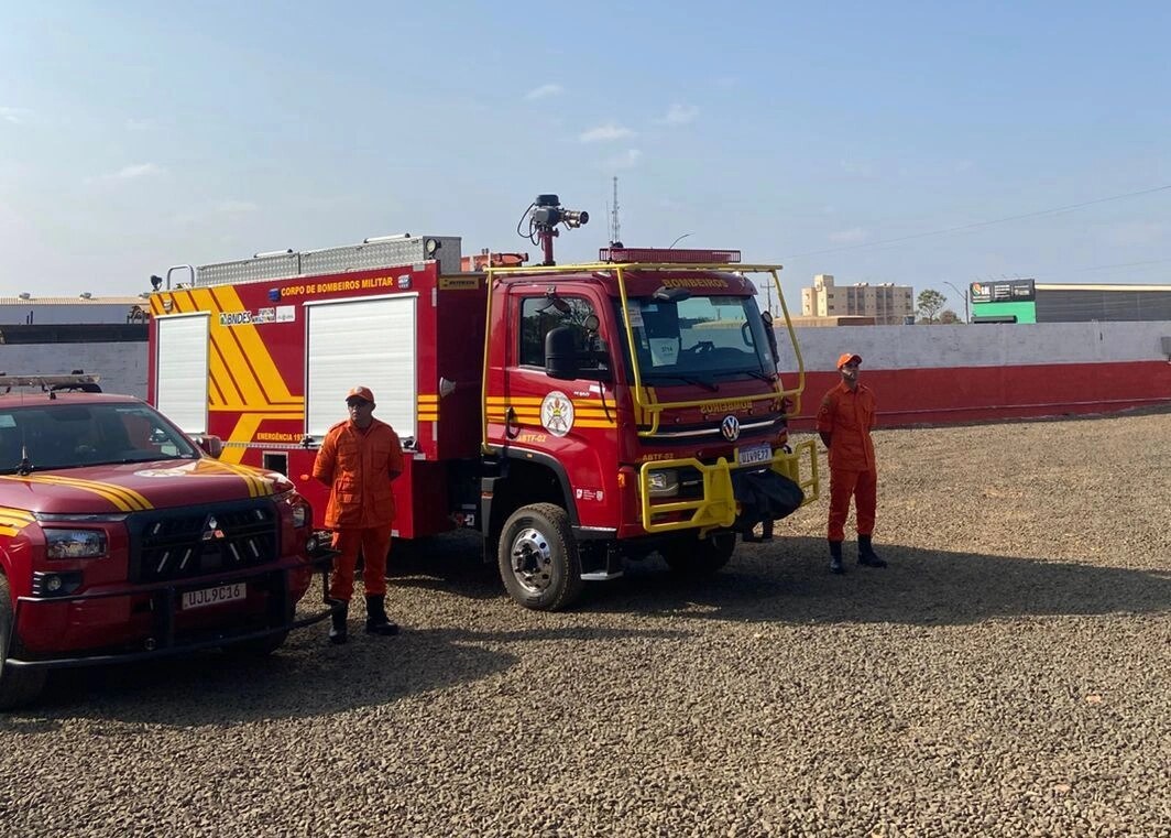 Novas viaturas e equipamentos foram entregues para reforçar o combate a incêndios no interior