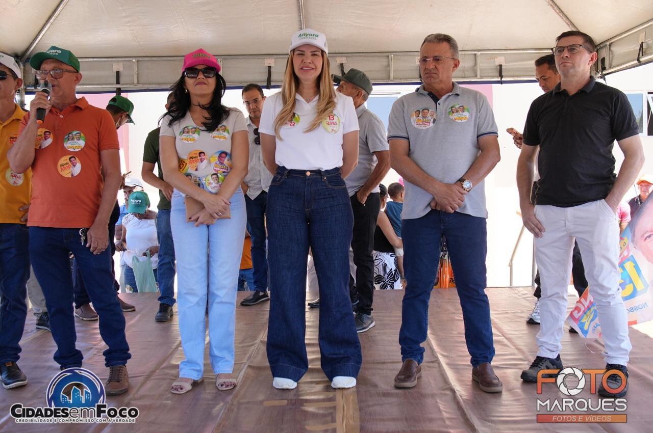 Prefeito Neto oficializa apoio a Anyara Santos em Bela Vista do Piauí