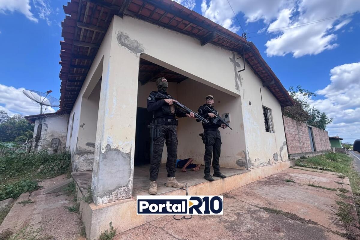 Operação desarticula rede de tráfico de drogas em quatro cidades do Piauí