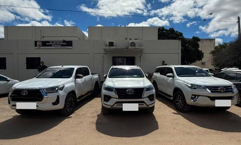 Polícia Civil prende dois homens e recupera veículos furtados em Petrolina
