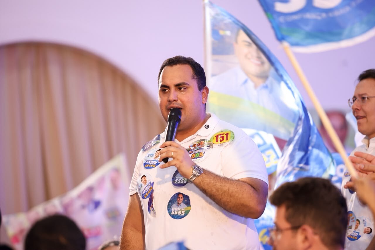 Candidato Georgiano Neto reúne apoiadores e lideranças políticas em ato de campanha no Piauí — Foto: Divulgação