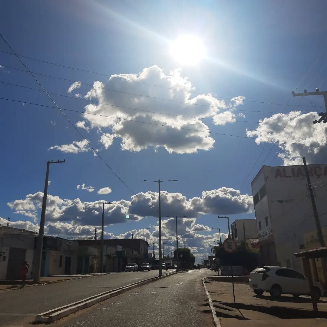 Calor extremo atinge o município de São João do Piauí e outras cidades da região — Foto: Reprodução/Redes sociais