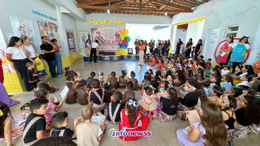 Belém do Piauí promove projeto de leitura e educação antirracista na infância
