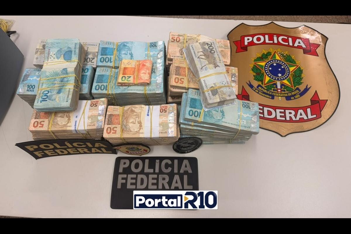 Justiça decreta prisão preventiva de homem flagrado com R$ 856 mil no Piauí