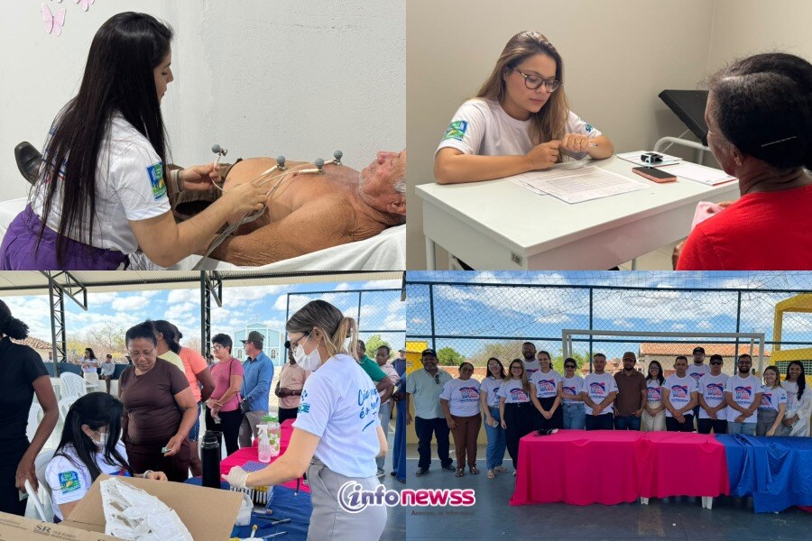 Belém do Piauí realiza mutirão de saúde em comunidade quilombola