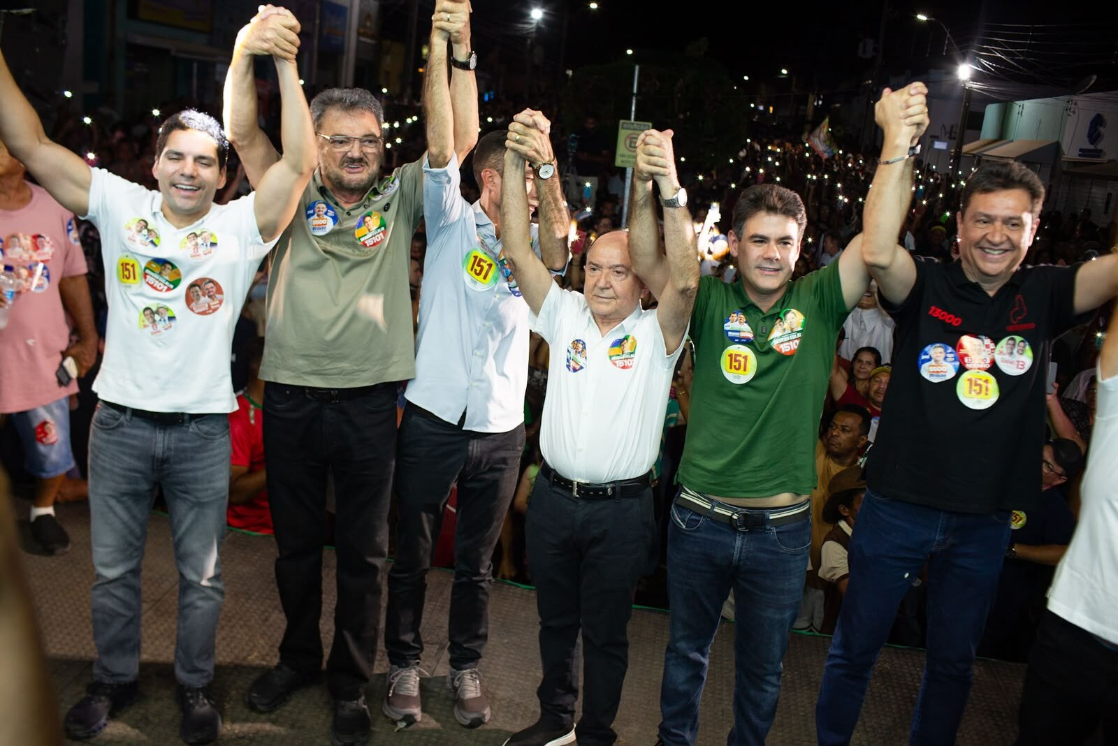 Severo Eulálio realiza grande ato de campanha em Paulistana