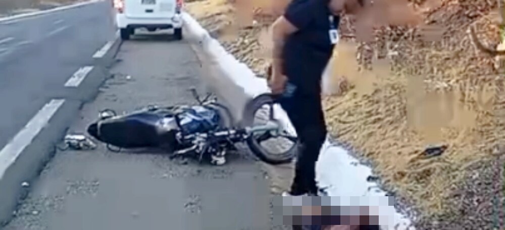 Motociclista de 48 anos morre após perder o controle e cair na BR-407 no Piauí