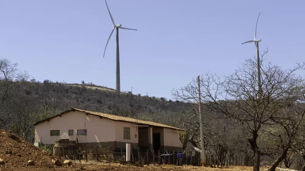 Casa de agricultor no trajeto entre os municípios de Queimada Nova e Dom Inocêncio, no Piauí (Foto: Thomas Bauer) Thomas Bauer