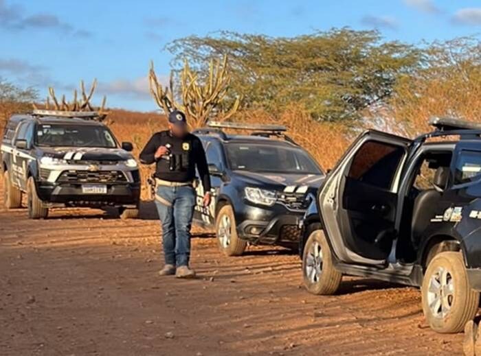 Homem de 34 anos foi detido em Afrânio após ação integrada da Polícia Civil — Foto: Divulgação / PCPE