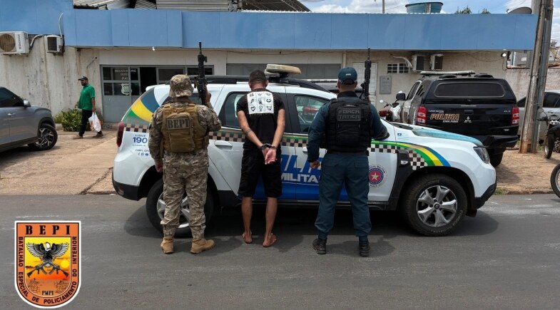 PM resgata mulher mantida em cárcere privado e prende suspeito em Picos