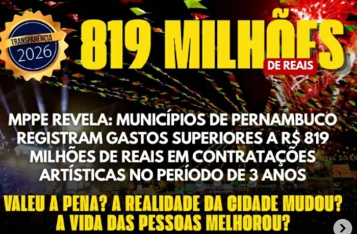 Petrolina e Caruaru lideram ranking de investimentos em contratações artísticas em Pernambuco — Foto: Divulgação
